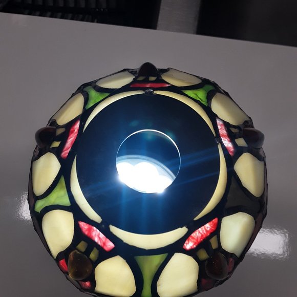 Tiffany Style Glass Lamp Shade - Picture 3 of 10